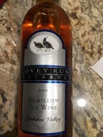 Yakima Valley Covey Run Reserve Semillon Ice Wine 2002